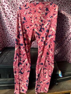 LuLaRoe Pink tigger pants